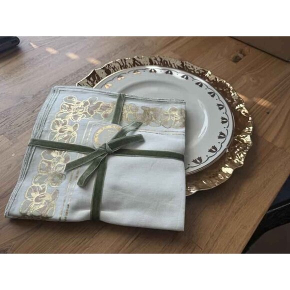 BNWT Anthropologie napkins, set of 4 (2 sets available), Perfect for Christmas! - Picture 6 of 7